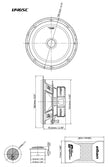 Vega Series 2 - Way Coaxial Speakers W/1