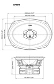 Vega Series 2 - Way Coaxial Speakers W/1