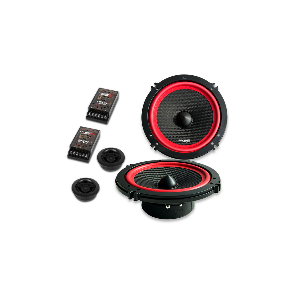 Vega 2025 Edition - 6.5" 2-Way Component  Speakers Set (4Ω) - V65C