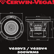 Vega 2025 Edition Subwoofer - 6.5