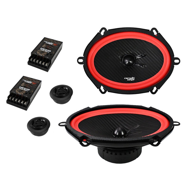 Vega 6×8" 2-WAY COMPONENT FULL RANGE SPEAKER SYSTEM (4Ω）- V68C