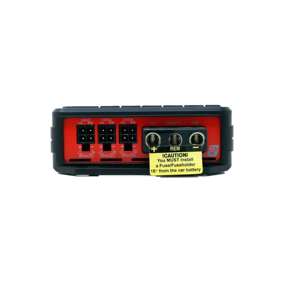 VEGA Series 6-Channel Full Range Class-D Amplifier - VCU86