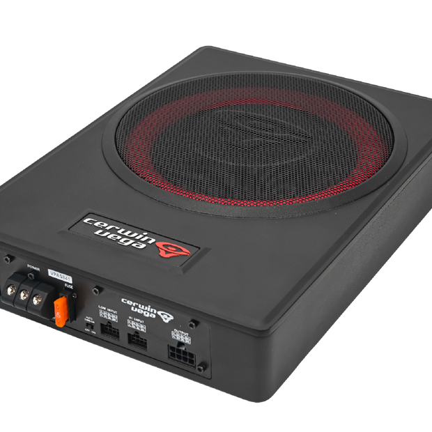 8" UNDER-SEAT BASS SOLUTION WITH VEGA BASS + 4 CHANNEL OUTPUT FOR ADDTIONAL SPEAKERS - VPAS841