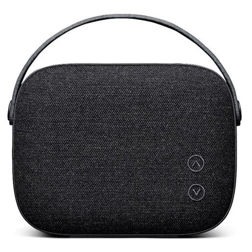 Vifa Helsinki Bluetooth Speaker – Portable Mini Speaker with Handbag Look, IPX4 Waterproof, HD Stereo Sound, Stylish & Compact for Outdoor, Home & Party – Slate Black