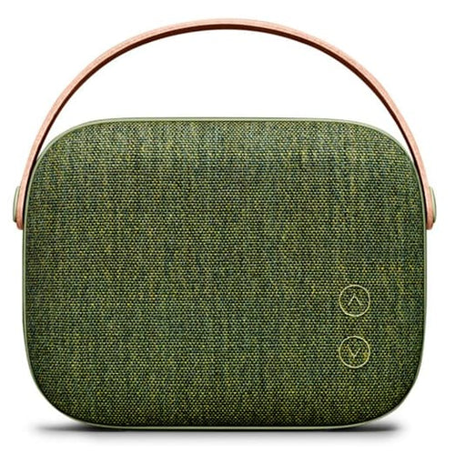 Vifa Helsinki Bluetooth Speaker, Hi-Resolution Bluetooth 4.0 Wireless Speakers, Portable Mini Speaker in Handle Bag Look, High-Performance Private Speaker with Stylish Appearance(Willow Green)
