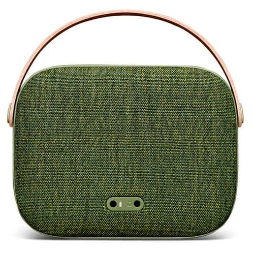 Vifa Helsinki Bluetooth Speaker, Hi-Resolution Bluetooth 4.0 Wireless Speakers, Portable Mini Speaker in Handle Bag Look, High-Performance Private Speaker with Stylish Appearance(Willow Green)