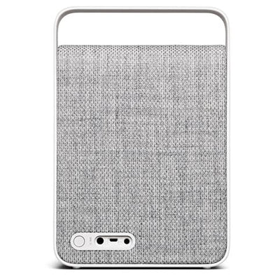 Vifa Oslo Bluetooth Speaker, Portable Wireless Speakers, Compact Rechargeable, Hi-Fi Audio, Xmas Gift, Deep Bass Speaker for Camping Travel, Outdoor Party ( Pebble Grey )