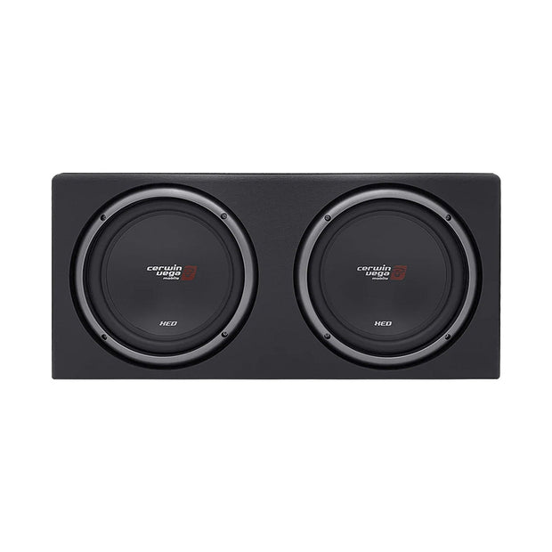 12" XED Series Dual Vented Subwoofer Enclosure - XE12DV - Cerwin Vega