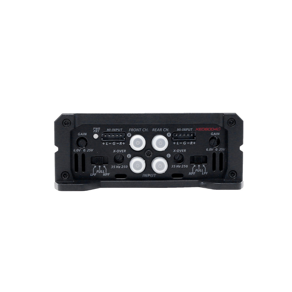 XED Series 4-Channel Full Range Class-D Amplifier - XED6004D