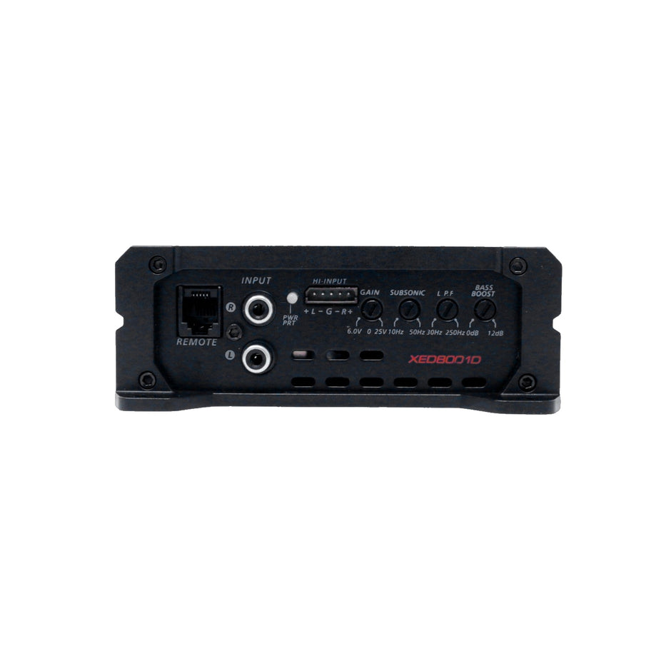 XED Series 1 - Channel Class - D Monoblock Amplifier 1100W - XED8001D - Cerwin Vega