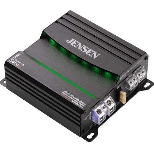 JENSEN XDA92RB Class D 2-Channel Bridgeable Amplifier with 80 Watts RMS x 2 , 600 Watts