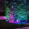 Garden Light Projector with Light Effects, Night Lights LED Projector for Outdoor Decor for Lawns, Courtyards, and Patios Purple Blueish Laser with Remote  purple blueish