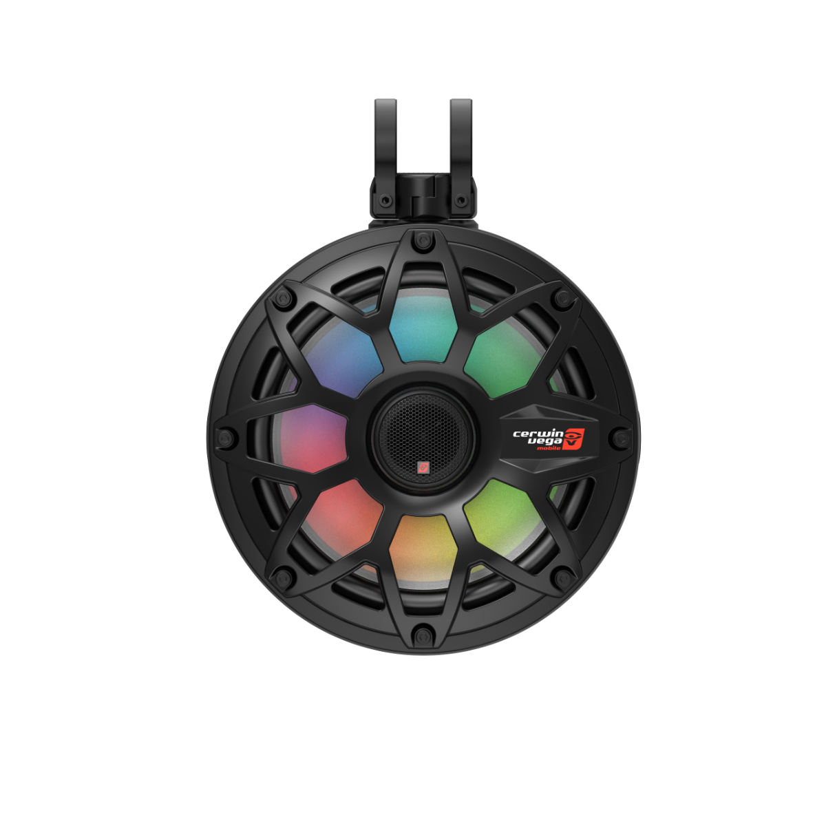 Front View of 10 Inch Speaker Pods