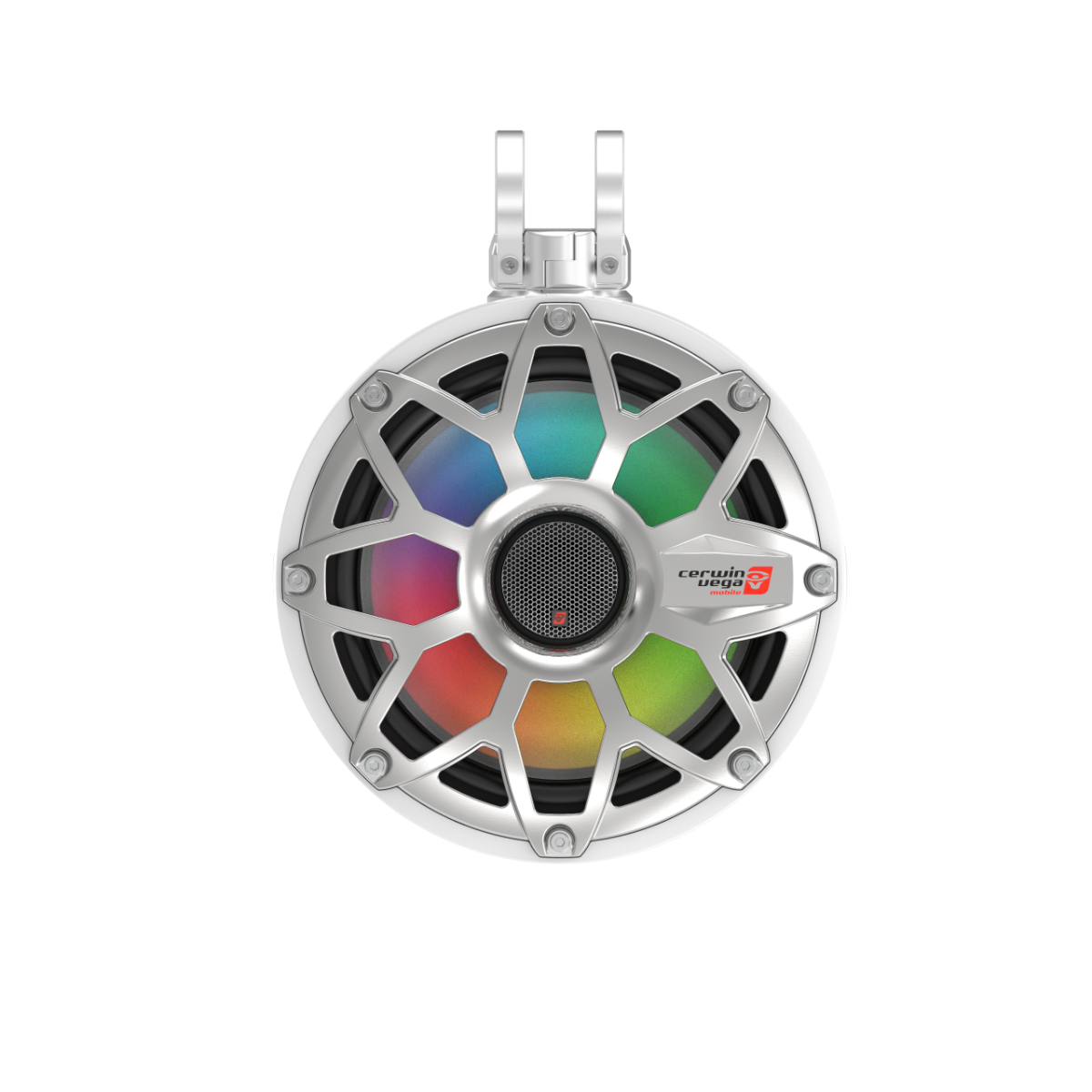 Front View of 10 Inch Speaker Pods