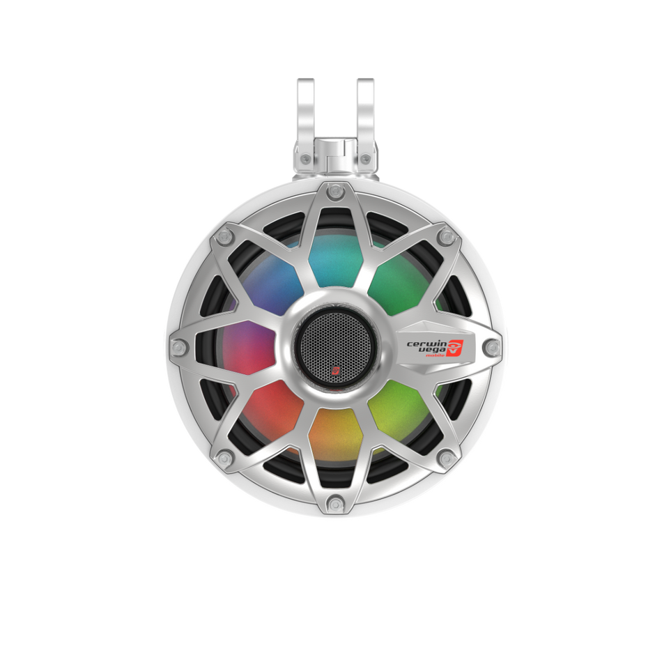 Front View of 10 Inch Speaker Pods