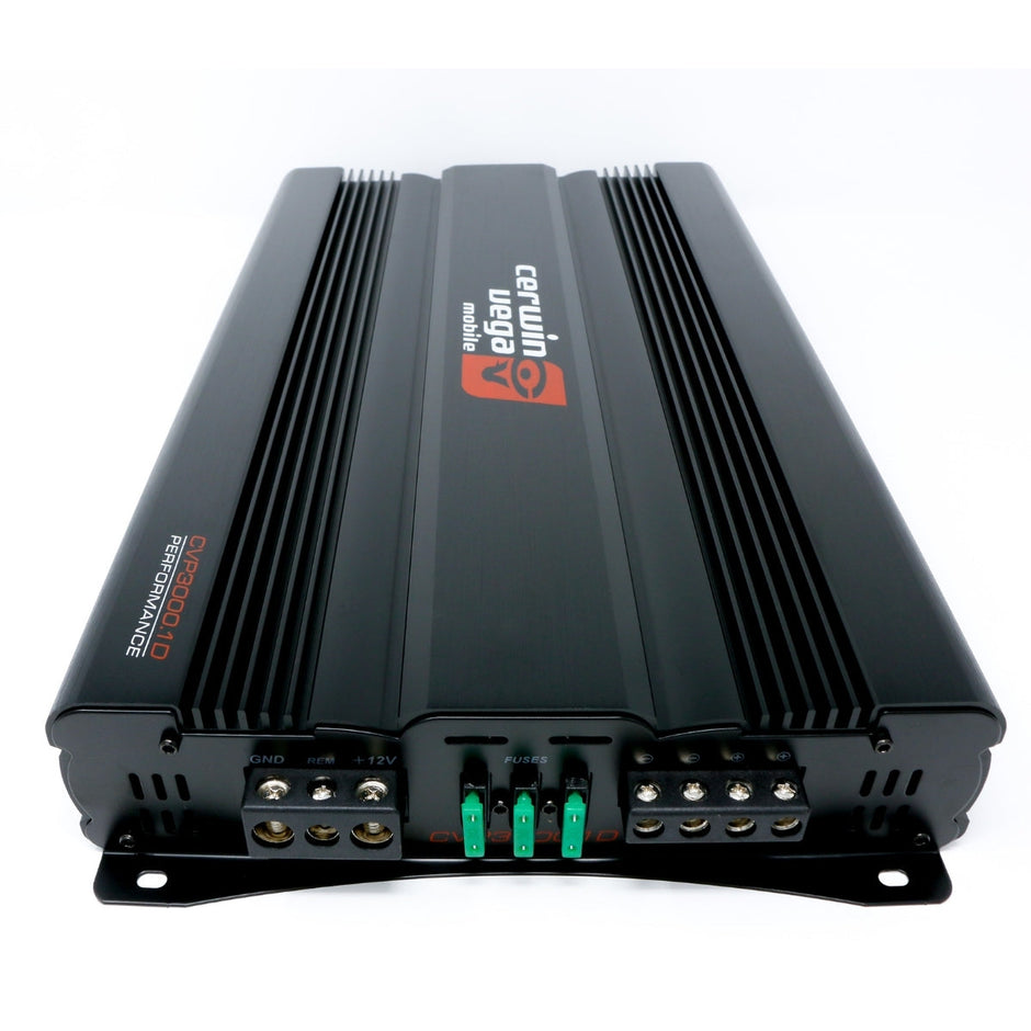 CVP3000.1D - 3000W Max / 1500W RMS Monoblock Class D Amplifier with bass remote control