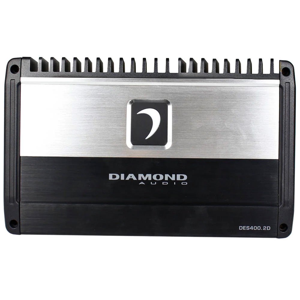 DES Series 2 - Channel Full Range Class D Amplifier - DES400.2D - DES400.2D - Diamond Audio