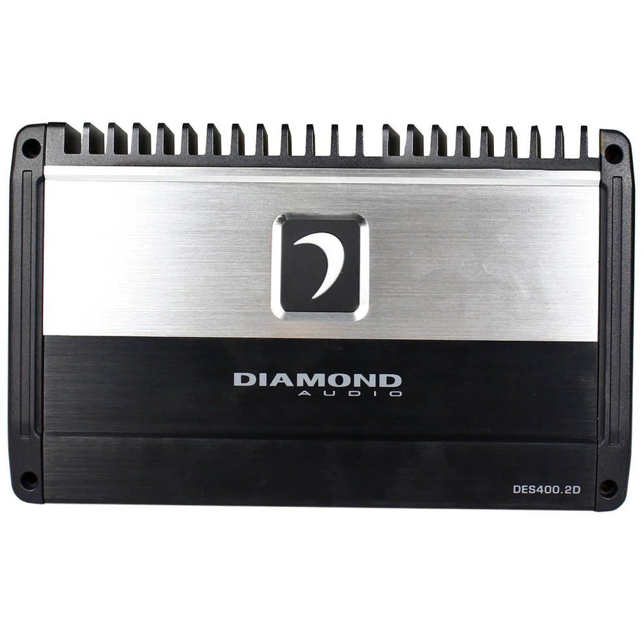 DES Series 2 - Channel Full Range Class D Amplifier - DES400.2D - DES400.2D - Diamond Audio