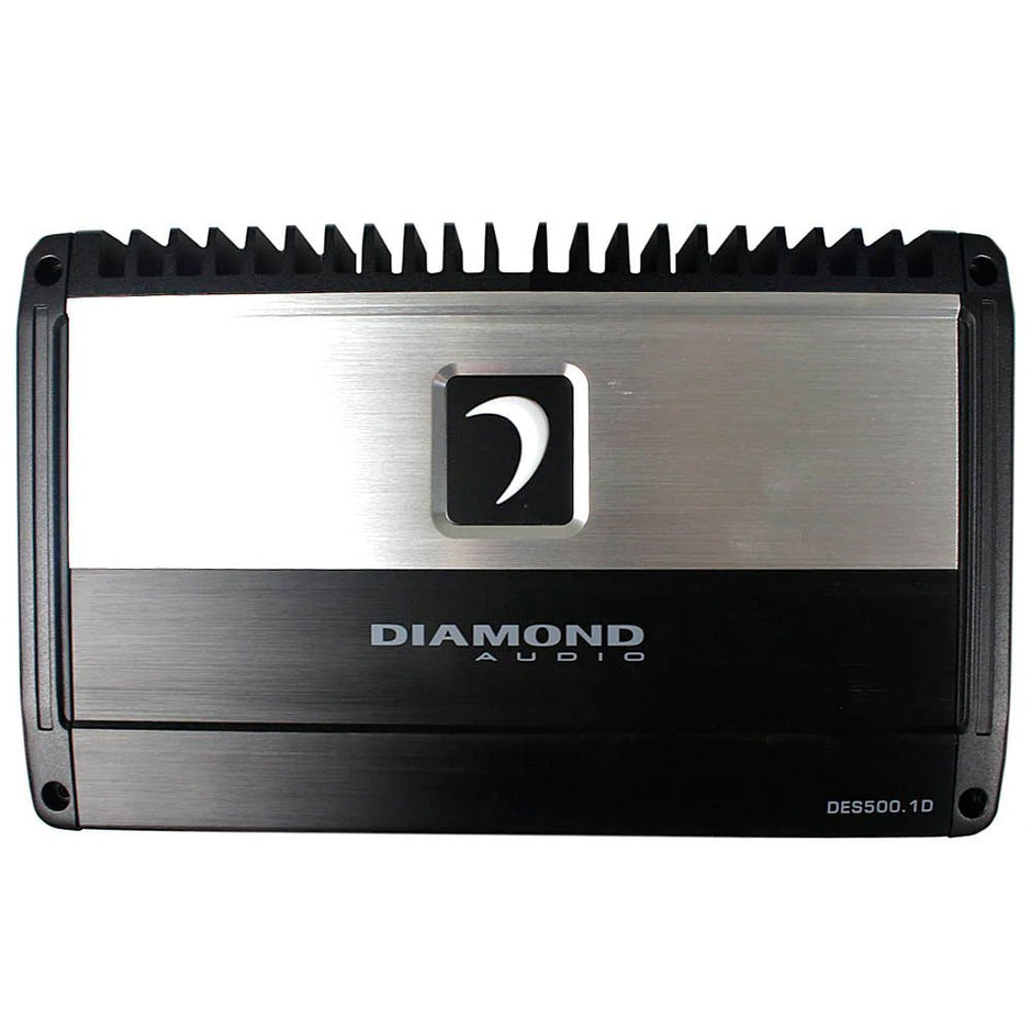 Diamond Audio DES500.1D 500W RMS monoblock Class D amplifier - view 2