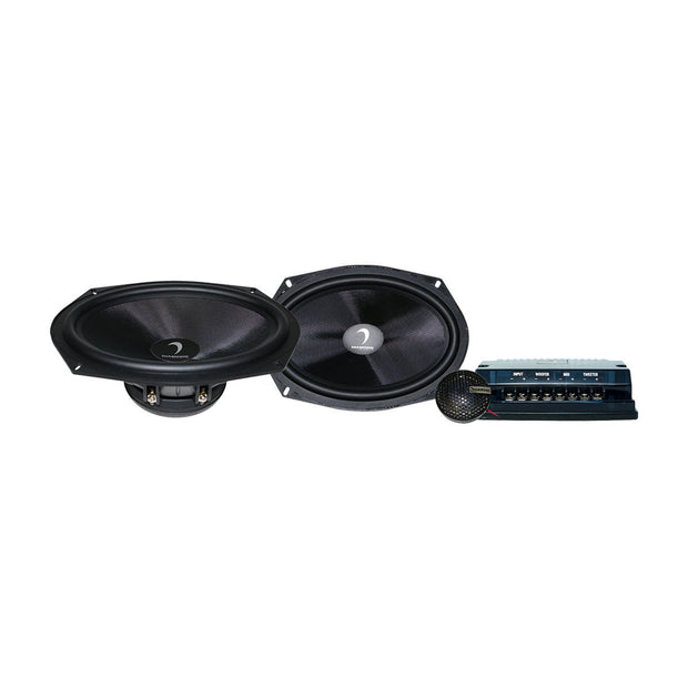 DES69C - DES Series 6x9" 2 - way Component System 25mm Aluminum Dome Tweeter - DES69C - Diamond Audio