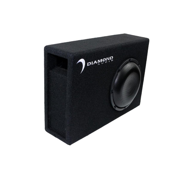 Diamond Audio Powerful 8 Inch Slot Vented Passive Subwoofer with Dual Voice Coil