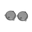 2014 - 2023 Harley Davidson® Street Glide Faring Grills With Diamond Logo (Pair) - DHDSG - DHDSG - Diamond Audio