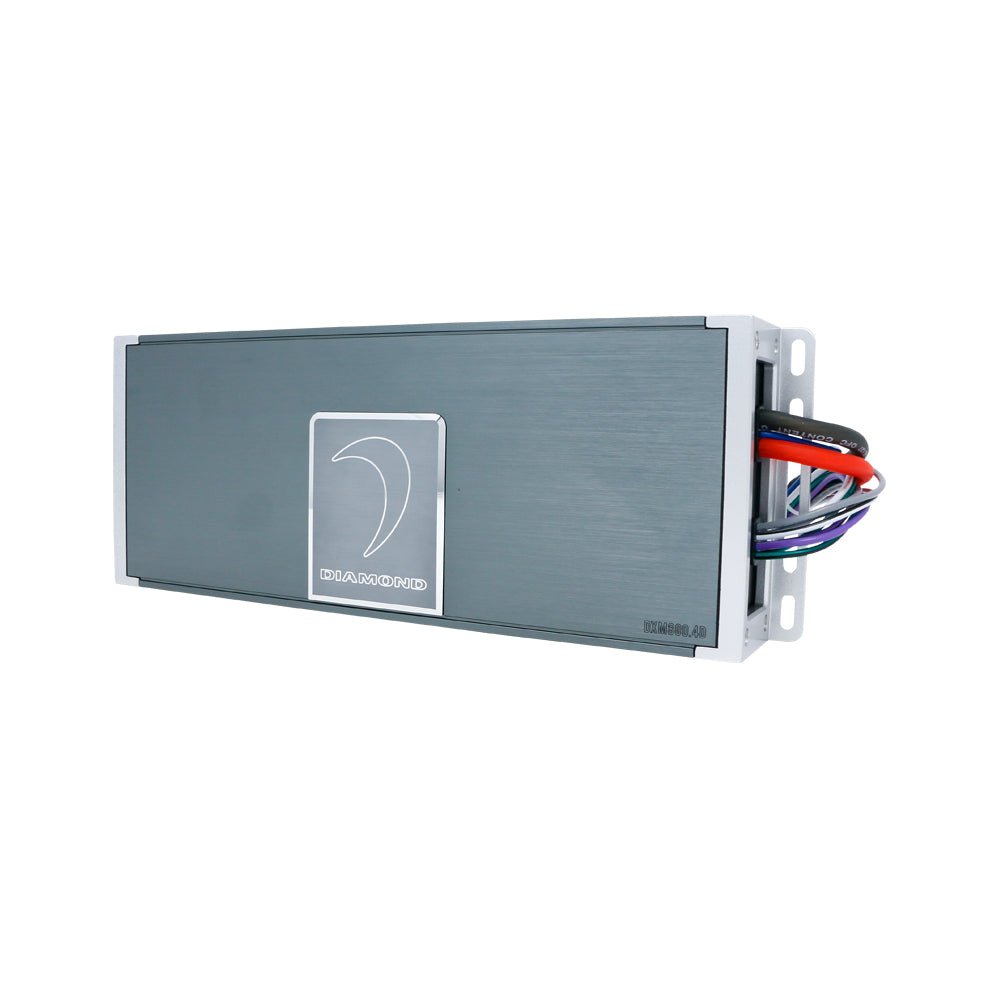 DXM Series 4 - Channel Full Range Class D Waterproof Amplifier - DXM800.4D - DXM800.4D - Diamond Audio