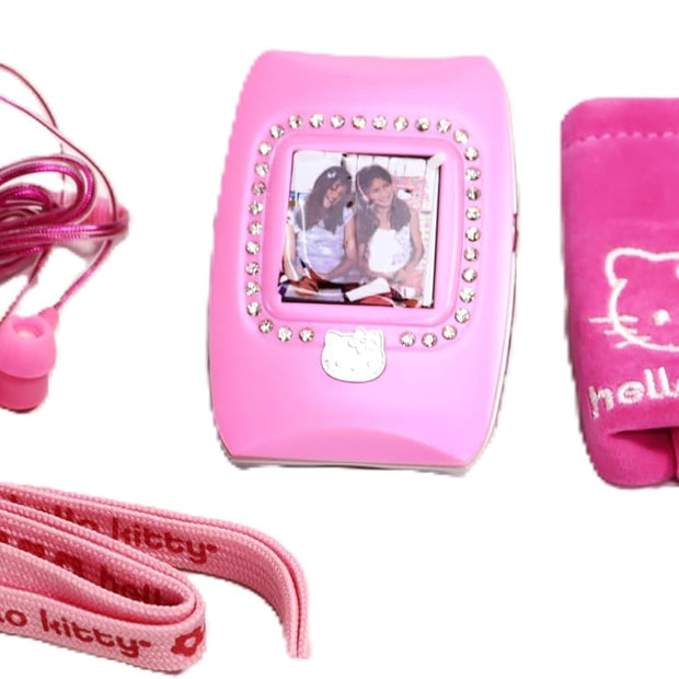 Hello Kitty 1.5" Digital Photo Frame & Digital Audio Player with Video Playback – Compact, Cute, and Multifunctional for Photos, Music, and Videos