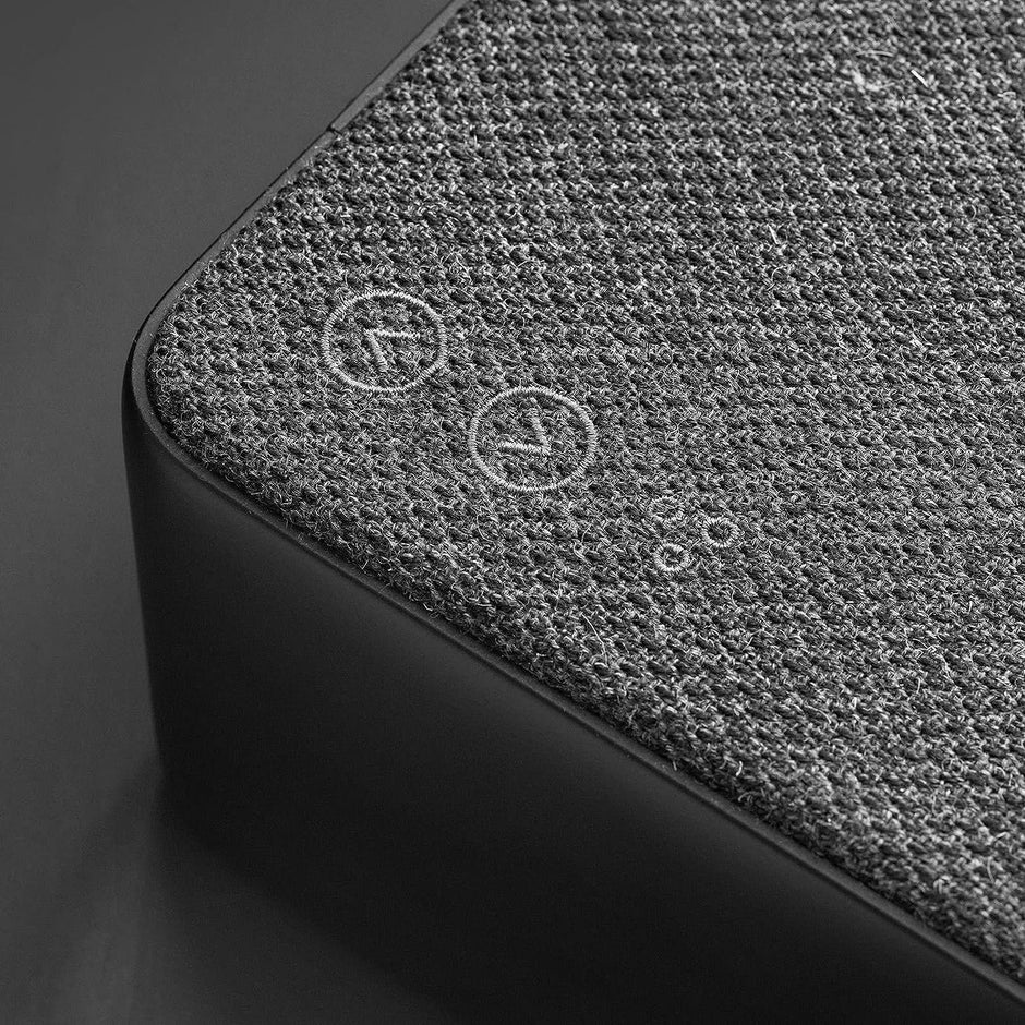 Vifa Copenhagen 2.0 Bluetooth Speaker | Nordic Design | Wireless WiFi Home Speaker | HiFi Audio Multi-Streams Speaker Supports Airplay & DLNA | Slate Black