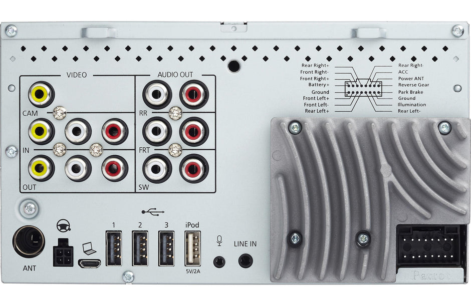 Parrot Asteroid SMART Digital Media Receiver with Navigation, Apps, Multimedia and Hands-Free Bluetooth