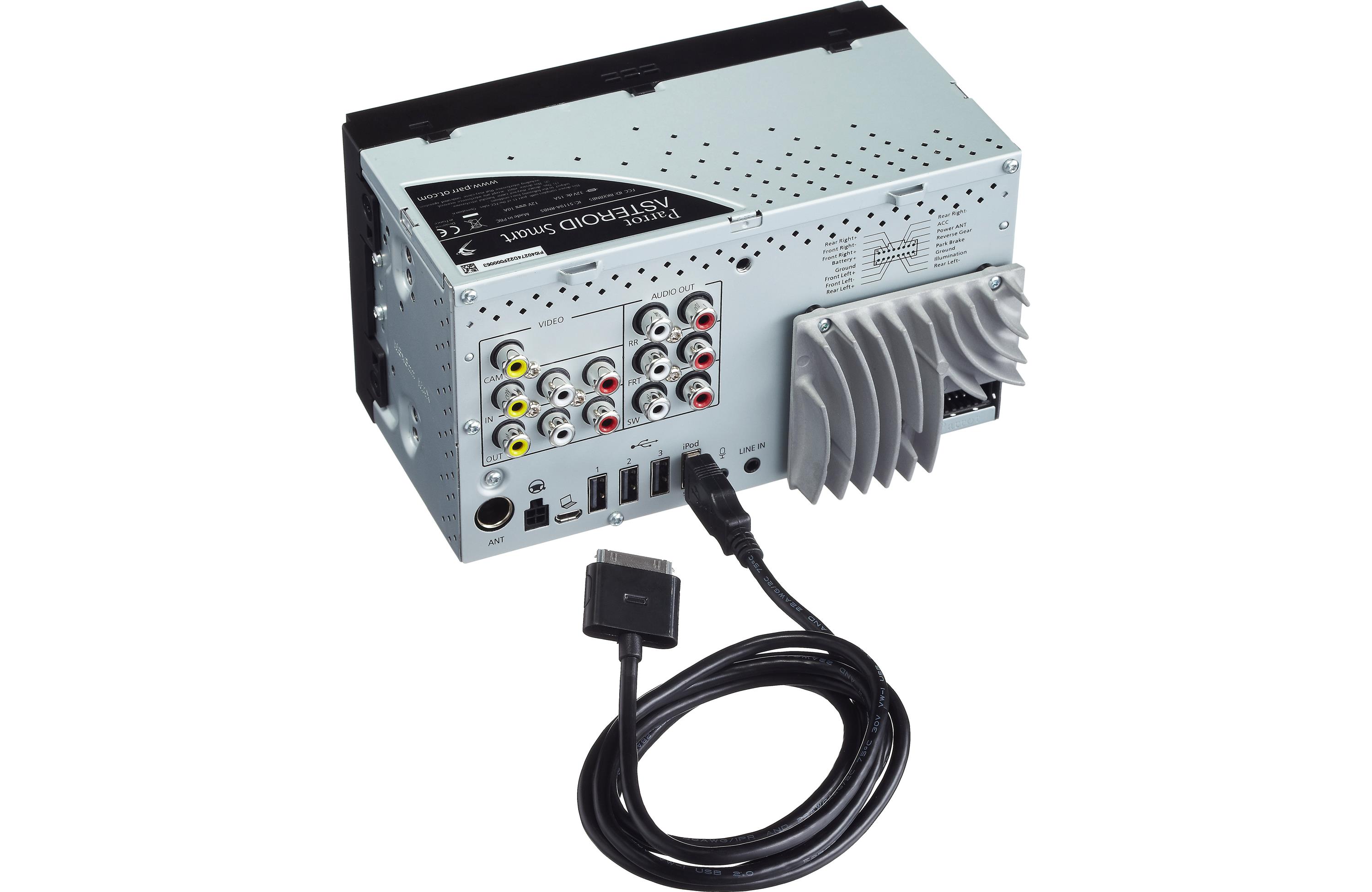 Parrot Asteroid SMART Digital Media Receiver with Navigation, Apps, Multimedia and Hands-Free Bluetooth