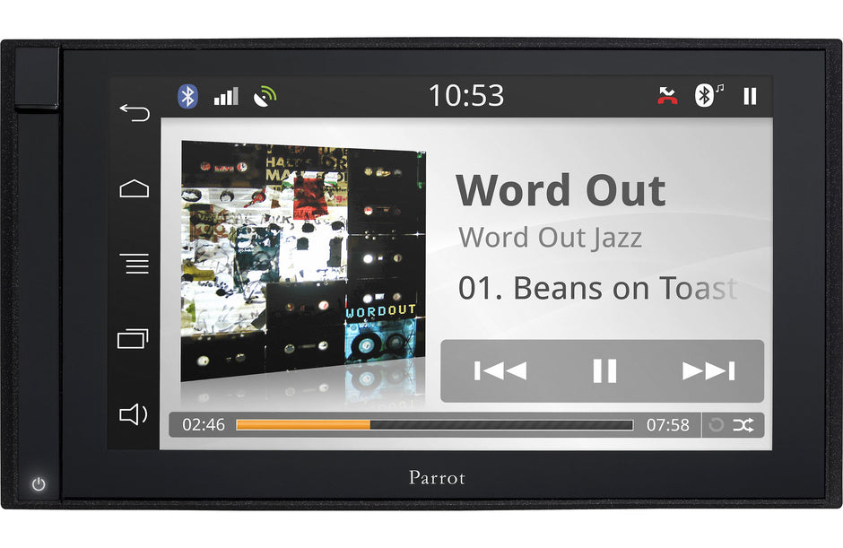 Parrot Asteroid SMART Digital Media Receiver with Navigation, Apps, Multimedia and Hands-Free Bluetooth