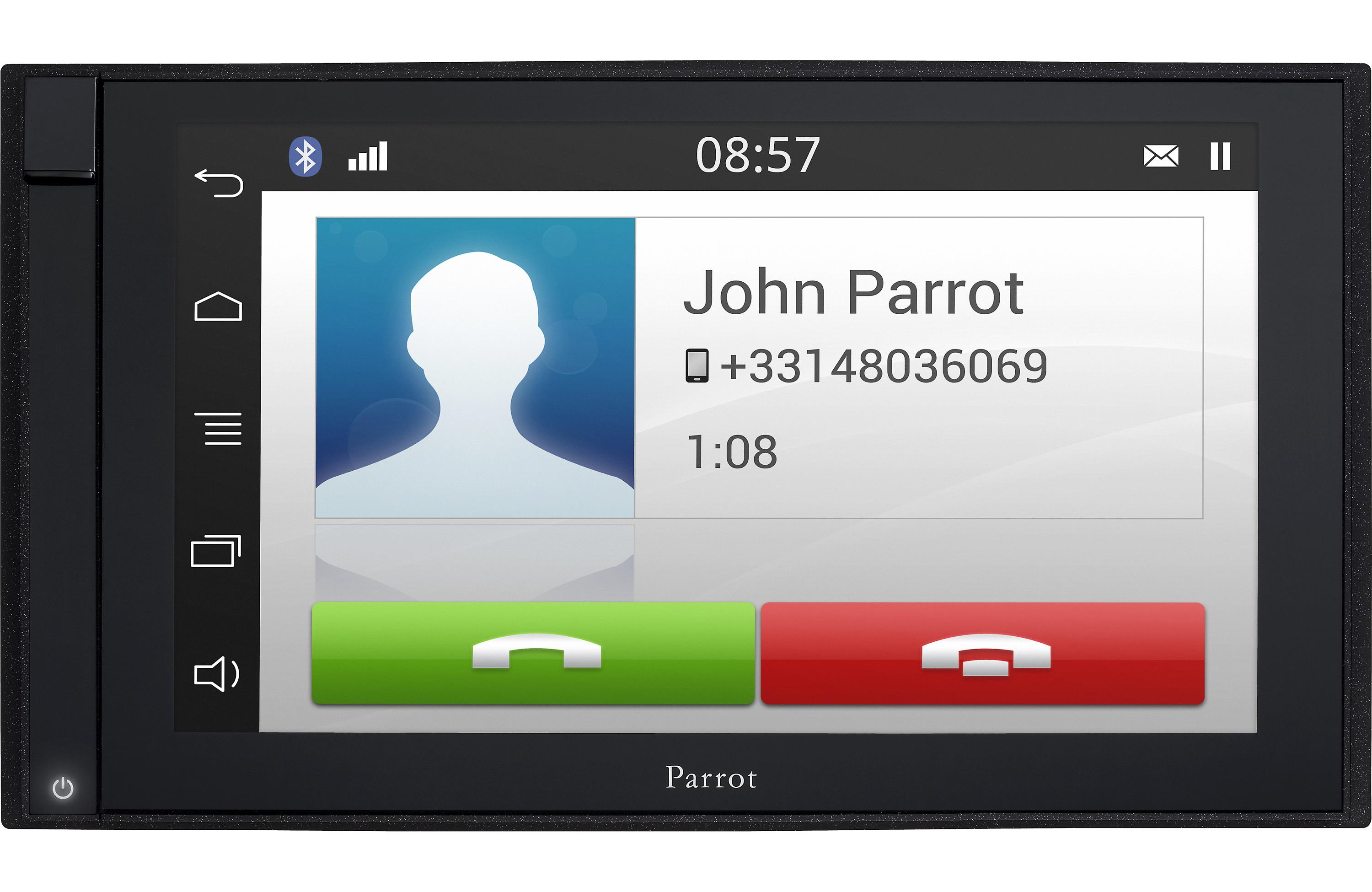 Parrot Asteroid SMART Digital Media Receiver with Navigation, Apps, Multimedia and Hands-Free Bluetooth
