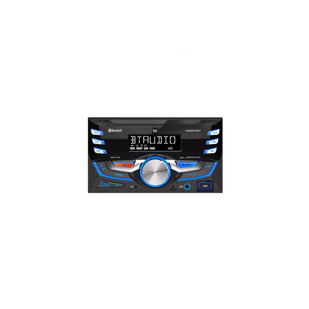 Dual XDM27BT AM/FM Car Stereo Receiver with Bluetooth Connectivity Double DIN
