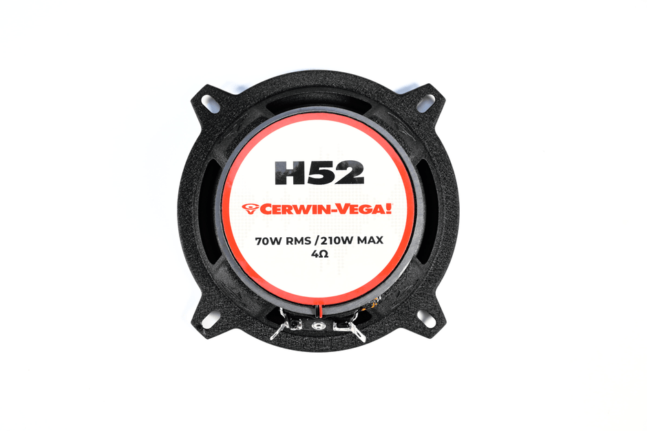 H52 - HED 5.25” 2-Way Coaxial Full Range Speaker Set