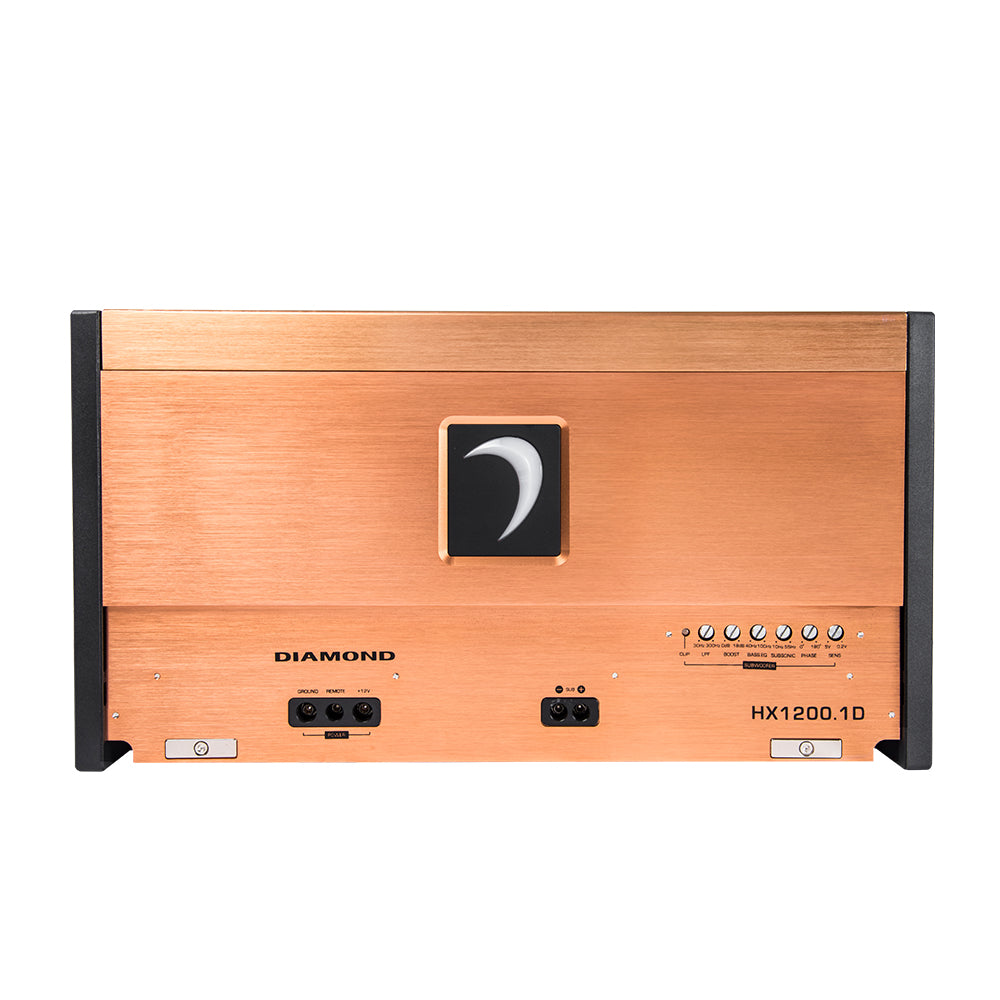 HX1200.1D - HEX Series 1200W RMS Class D Monoblock Amplifier