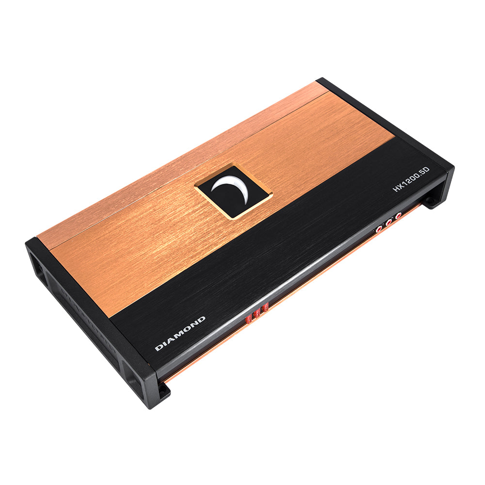 HX1200.5D - HEX Series 5-Channel 1200W RMS Full Range Class D Amplifier