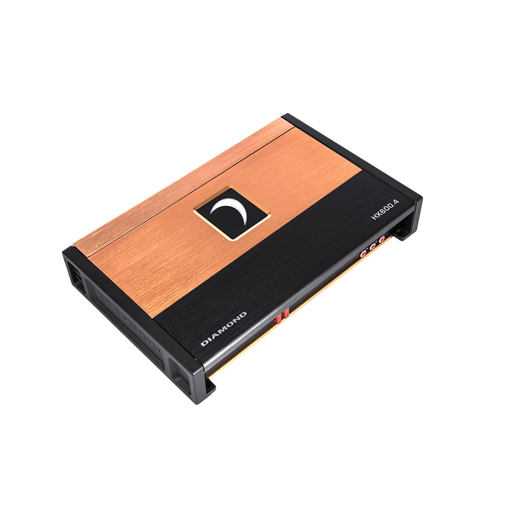 HX600.4 - HEX Series 4-Channel 1000W RMS Full Range Class D Amplifier