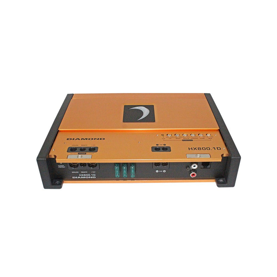 HX800.1D - HEX Series 800W RMS Class D Monoblock Amplifier - HX800.1D - Diamond Audio