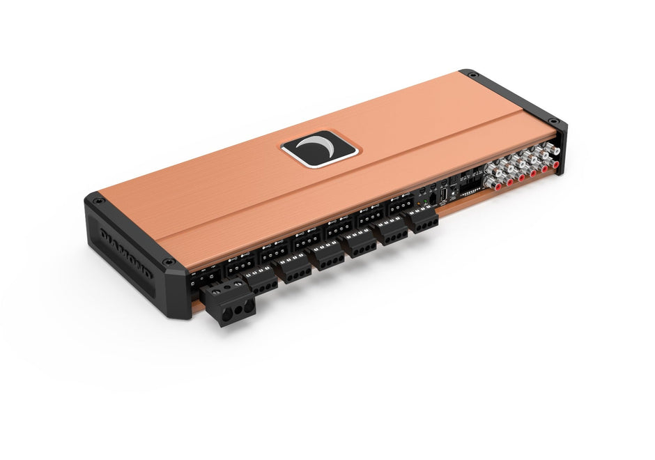 HEX DSP Amplifier - HXD1200-12DSP - Top View