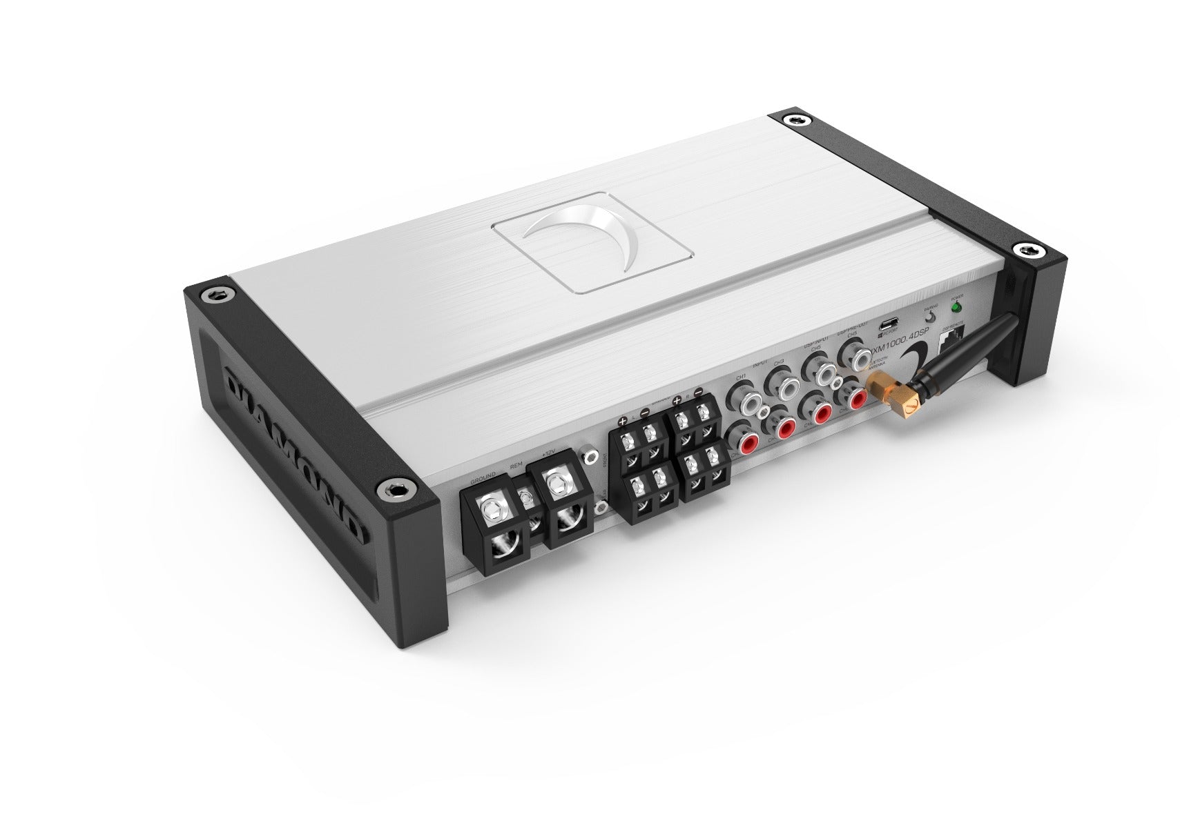 Marine Audio Setup with DSP Amplifier