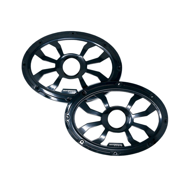 HXM69FBB – 6"x9" Flush Mount Speaker Grills - Black (Pair)