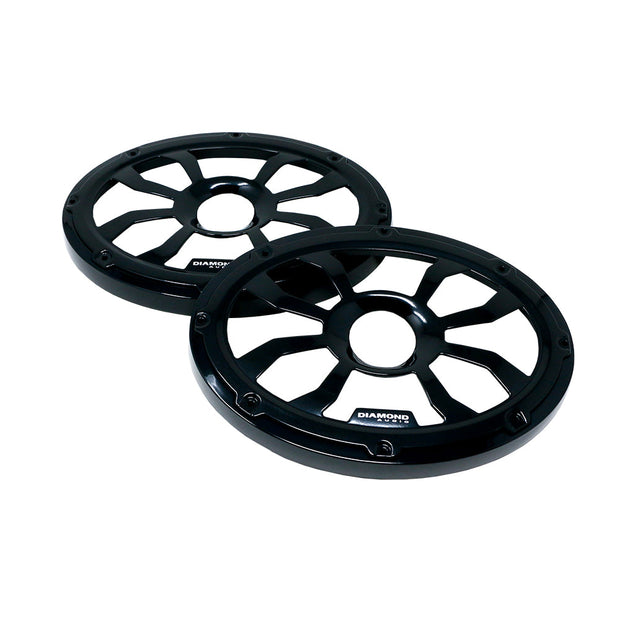 HXM69FBB – 6"x9" Flush Mount Speaker Grills - Black (Pair)