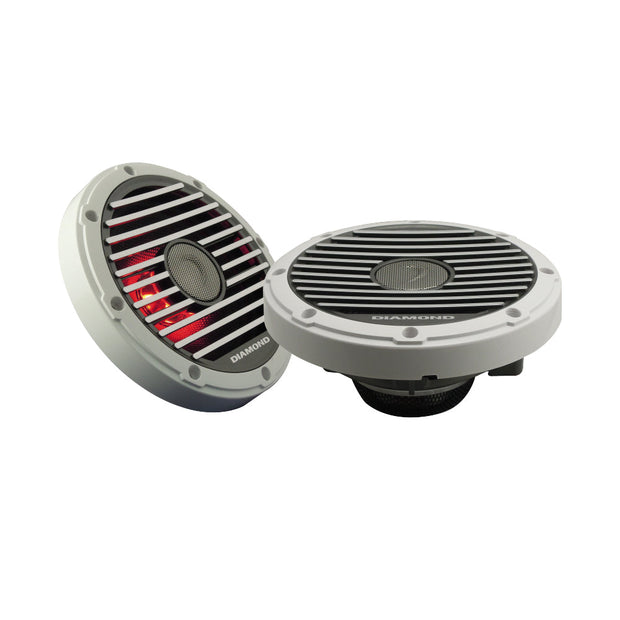 HXM Series 8" 2-Way Marine Speaker w/RGB LED Lighting - HXM8