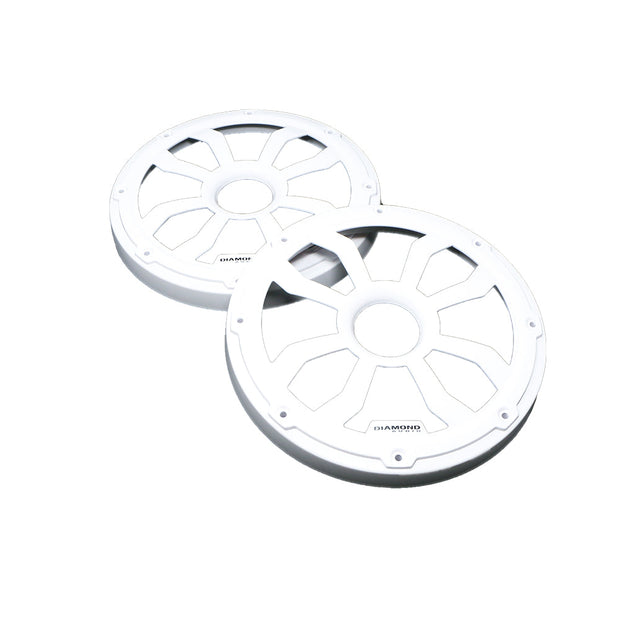 HXM8FWW -8" Flush Mount Speaker Grills, Pair (White)