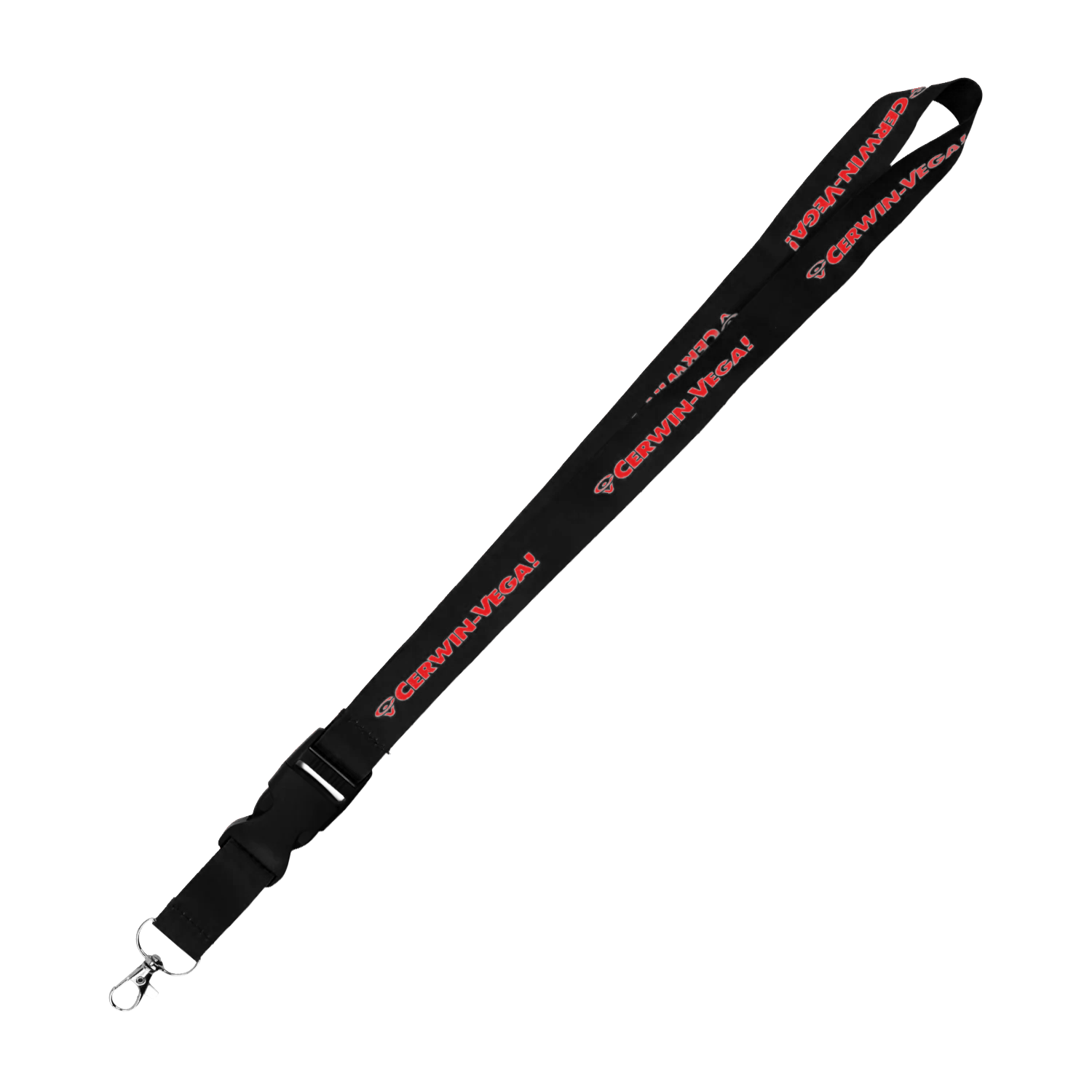 The Cerwin-Vega Mobile Lanyard (CVMLANR) is black with 