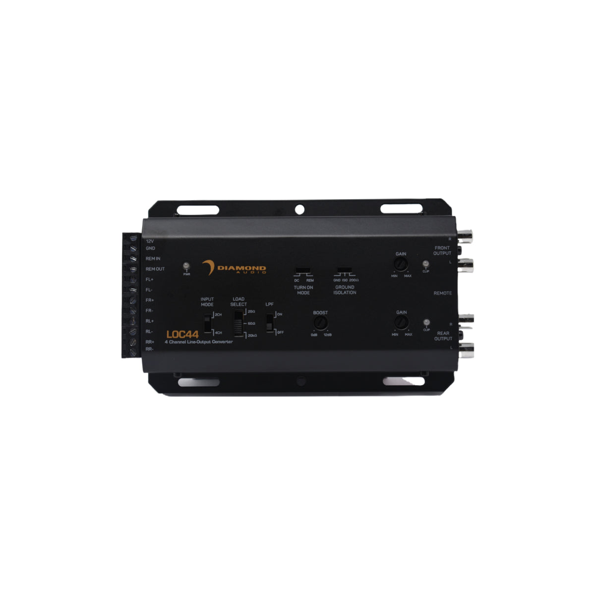 LOC44 - LOC Series 4-Channel Line-Output Converter (4 IN/4 OUT)