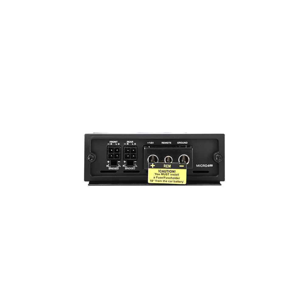 MICROV2 Series 4-Channel Full Range Class D Amplifier - MICRO4V2