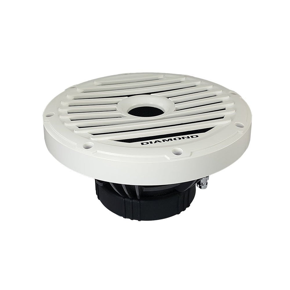 Motorsports Series 10" Marine Subwoofer w/LED Grill - MS104SL - MS104SL - Diamond Audio