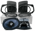 1998 - 2013 HARLEY DAVIDSON CUT IN SPEAKER LID KIT WITH MS692CX2 (2Ω) - MSMS692CX2LK13 - MSMS692CX2LK13 - Diamond Audio
